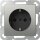 GIRA Steckdose SCHUKO 4188600 System 55 Edelstahl