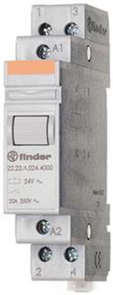 FINDER Installations-Relais 22.22.8.230.4000 2S 20A 230VAC