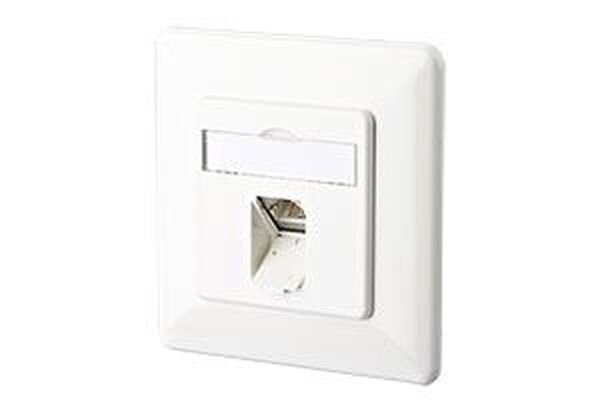 METZ CONNECT Datenanschlussdose Cat6A 1xRJ45 E-DAT C6A 8(8) UP reinweiss