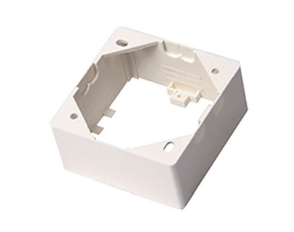 ZVK Datenanschlussdose fixLink Aufputzgeh&auml;use 80x80mm AP leer