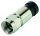 PROT F-Compressionsstecker PFSC25 7mm Koax PK=25 Stck