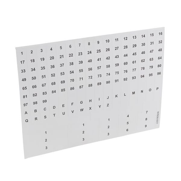 LEGRAND Zahlen Von 1-99 Buchstaben Von A-z 04969