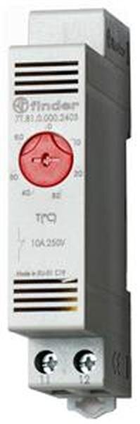 FINDER Vari-Thermostat 7T.81.0.000.2403 f&uuml;r Schaltschrank