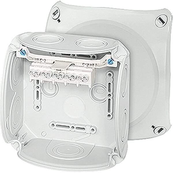 HENSEL Kabelabzweigkasten DK0604G 1,5-4qmm 3pha. 6qmm 1pha. 5pol.