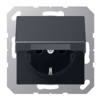 JUNG Steckdose SCHUKO A1520BFKIKLANM mit erh. BS mit...