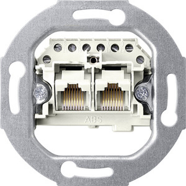 MERTEN UAE-Einsatz 465702 UAE-Einsatz 2x8 wei&szlig;