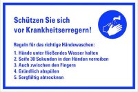PROT Hinweisfolie PHFSVK Schutz vor Krankheitserreger