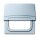 BUSCH-JAEGER Zwischenring 2118 GK-33 AW44 aluminiumsilber