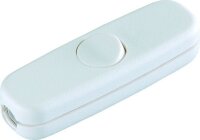 BACHMANN Schnurzwischenschalter 924.044 1polig weiss/weiss