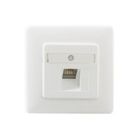RUTENBECK Datenanschlussdose flex reinweiss UAE-Cat.6A...