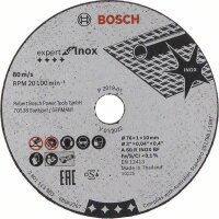 BOSCH Trennscheibe 76x1x10mm Expert für Inox PK=5Stck