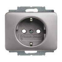 BUSCH-JAEGER Steckdose SCHUKO 20 EUC-20 alpha nea platin