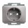 BUSCH-JAEGER Steckdose SCHUKO 20 EUC-20 alpha nea platin