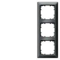 SIEMENS Rahmen 5TG2553-6 3fach carbon metallic