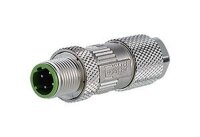 METZ CONNECT Stecker M12 D-kodiert Cat.5...