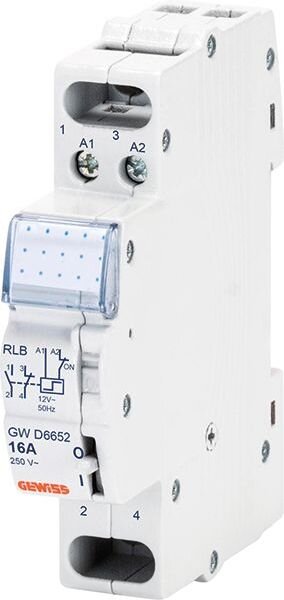 GEWISS Stromstossschalter 90AM 1S 16A 230V AC 1TE