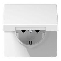 JUNG Steckdose SCHUKO mit Klappdeckel Serie LS...