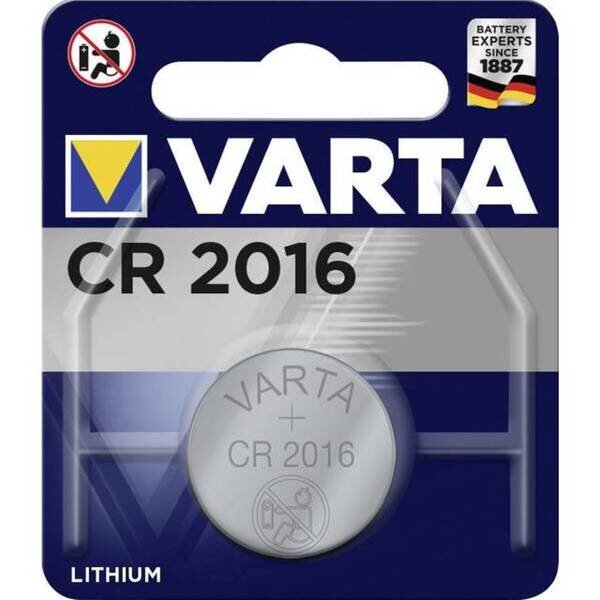VARTA Batterie 06016 ELECTRONICS 1Blister CR 2016 (MHD)