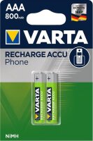 VARTA Phone Akku 58398 AAA 800mAh 2Blister Micro T398