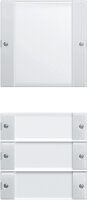 GIRA Wippenset 213403 4fach Beschriftungsfeld System 55...