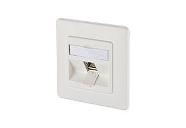 METZ CONNECT Datenanschlussdose reinweiss 1xRJ45 E-DATModul Cat.6A 8(8)UP