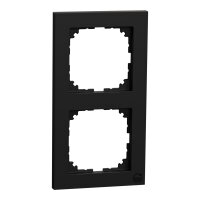 MERTEN Rahmen M-Pure MEG40203603 2fach schwarz matt M-Pure