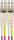 Paschke Datensysteme LWL Patchkabel MM OM4 pink duplex 2G50 LCd/LC 3m