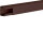 HAGER TEHALIT Leitungsf&uuml;hrungskanal LF3003008014 30x30 braun