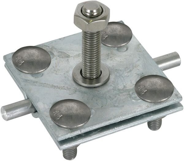 DEHN Anschlussklemme mit Gewindebolzen M10