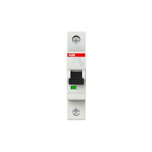 ABB Leitungsschutzschalter S201-C16 C16A 1polig 6kA
