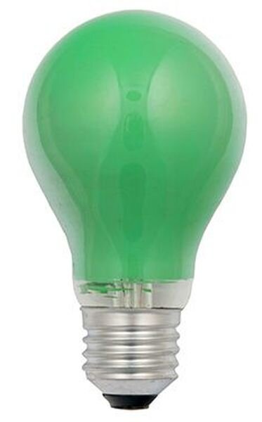 Scharnberger &amp; Hasenbein Gl&uuml;hlampe farbig gr&uuml;n W27 25W 40246