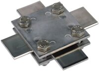 DEHN Kreuzstück 318233 ohne Zwischenplatte NIRO (V4A)