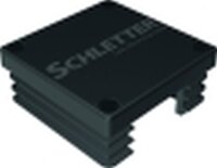 Schletter Solar Kunststoff-Endkappe Solo Schwarz