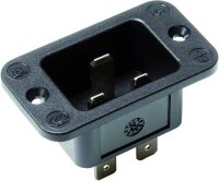 BACHMANN Kaltgeräteeinbaustecker 917.173 65 Grad 16A...