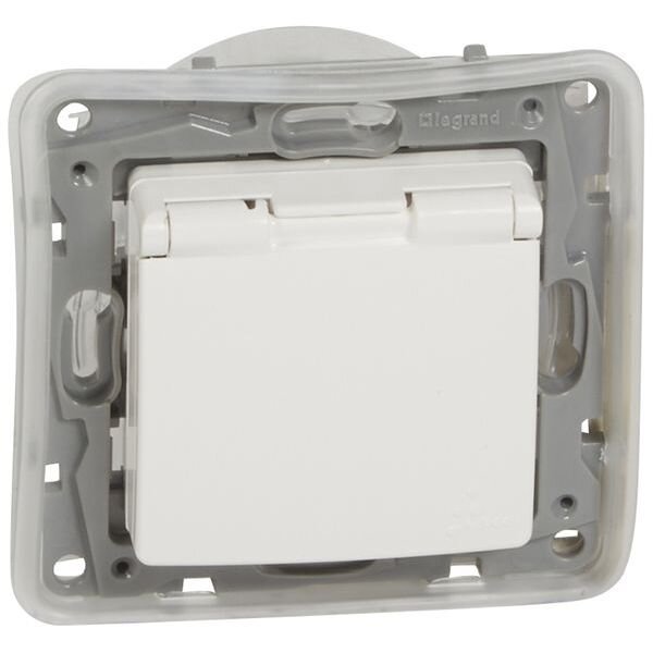 LEGRAND Steckdose SCHUKO 664747 Niloe IP44 ultraweiss