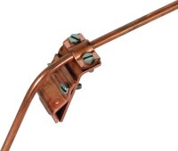 DEHN Dachrinnenklemme 338007 Cu 7-10mm mit Überleger