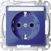 MERTEN Steckdose SCHUKO MEG23020378 Steckklemmen SV blau