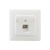 RUTENBECK Datenanschlussdose Cat6 flex 1xRJ45s Unterputz...