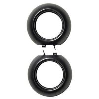 ELSO End-Rahmen WDE011422 Schwarz Renova PK=2Stck