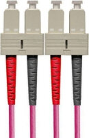 Paschke Datensysteme LWL Patchkabel MM OM4 pink duplex...