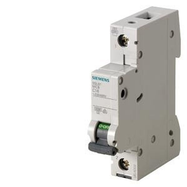 SIEMENS Leitungsschutzschalter B2A 1polig 6kA 230/400V