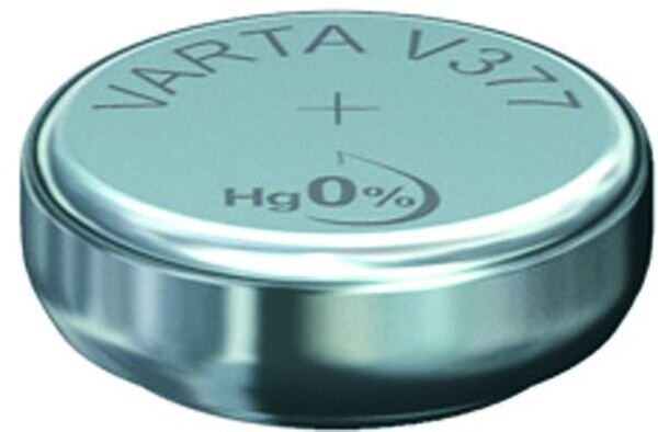 VARTA Uhrenzelle 00377 Watch 1St&uuml;ck V377 (MHD)