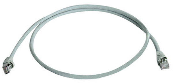 TELEG&Auml;RTNER Patchkabel S/FTP MP8 FS500 LSZH grau 1: 1 Cat.6A-ISO 3,0m