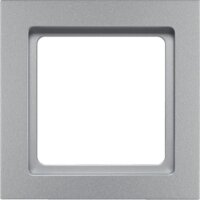 BERKER Rahmen 10116094 1fach Q3 alu samt lackiert