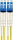 Paschke Datensysteme LWL Patchkabel SM OS2 G657.A2 gelb duplex 2E9 LCd/LC 3m
