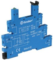 FINDER Relaisfassung 93.01.0.024 blau