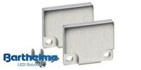 BARTHELME Endkappen LB24 hoch Alu elox (PK=2Stk.inkl.4...