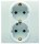 LEGRAND Steckdose SCHUKO 664543 Niloe 2fach ultraweiss