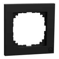 MERTEN Rahmen M-Pure MEG40103603 1fach schwarz matt M-Pure