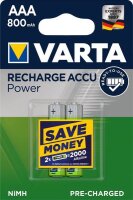 VARTA Rechargeable Accu 56703 R2U 800mAh 2Blister Micro